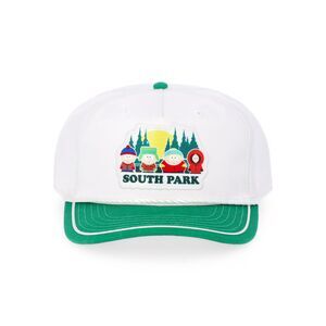 New South Park Snapback Rope Hat Cap Adult Adjustable Licensed White Green